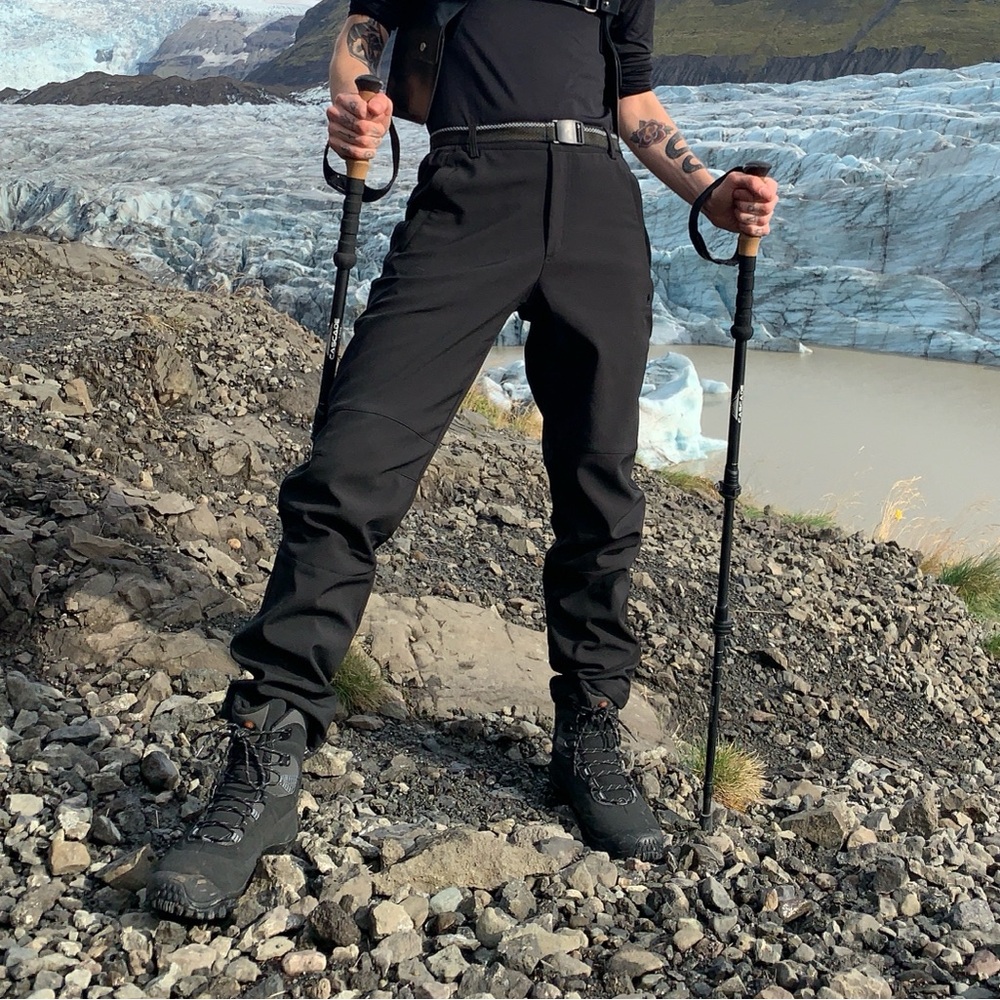 CAMEL CROWN - MENS MEDIUM HIKING PANT - BLACK